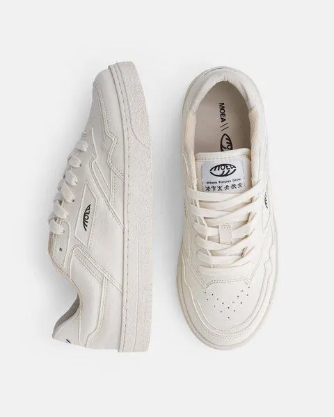 MoEa MoEa Sneakers Origin Low - Full White - Corn, White, – Produktbild 2 von 4