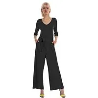 Alma Lovis Alma & Lovis Jumpsuit Pique, Raven, – Produktbild 1 von 1