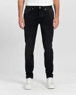 Kuyichi Kuyichi Herren vegan Regular Slim Jeans Jim Vintage Schwarz – Produktbild 1 von 1