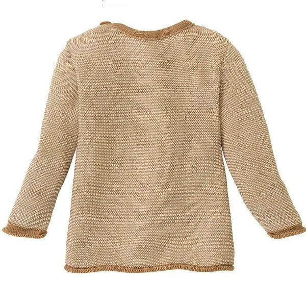 Disana Disana Melange-Pullover bio Merinowolle, Rose, – Produktbild 7 von 7