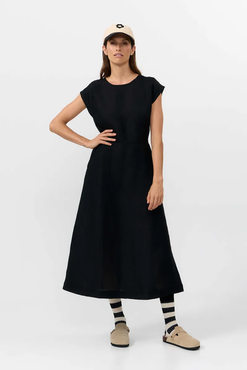 SUITE13LAB SUITE13LAB Damen vegan Kleid Tinto Schwarz, Schwarz, – Produktbild 1 von 2