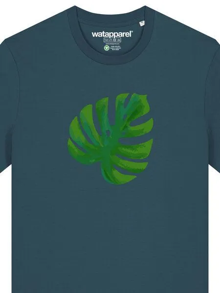 watapparel watapparel T-Shirt Unisex Monstera 2.0, Stargazer, – Produktbild 3 von 3