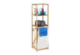 RELAXDAYS RELAXDAYS Badregal mit Wäschekorb, 1-tlg. – Produktbild 1 von 1