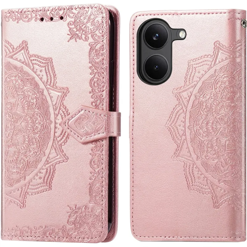 imoshion imoshion Mandala Klapphülle für das Xiaomi Poco X8 Pro, Rosegold, – Produktbild 1 von 1