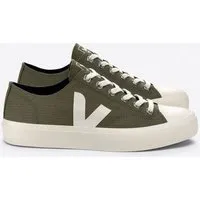 Veja Veja Sneaker - WATA II LOW CANVAS KAKI PIERRE, Green, – Produktbild 1 von 1