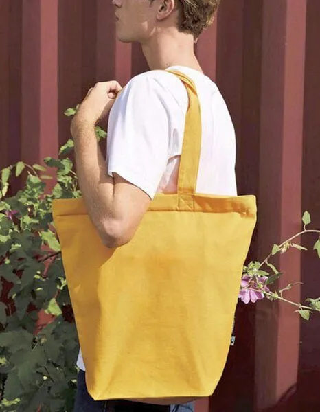 Neutral Neutral Einkauftasche / Umhängetasche aus Bio-Baumwolle, Bordeaux, – Produktbild 2 von 2