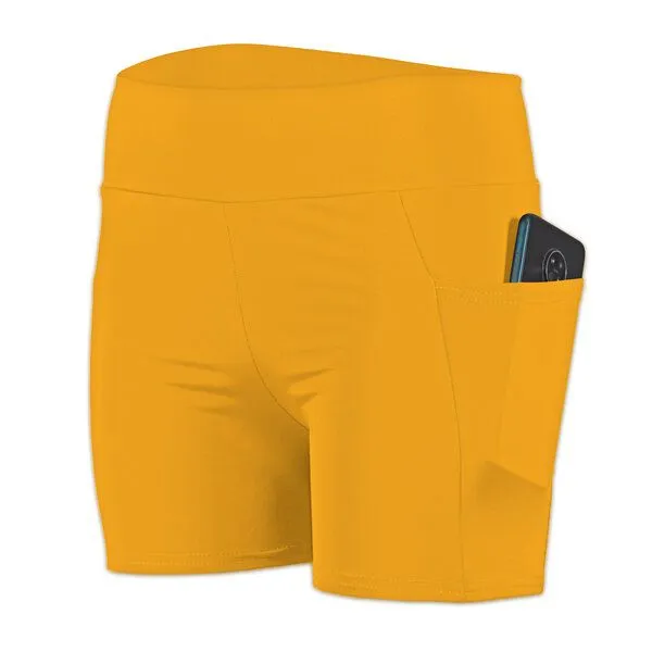 Frija Omina Frija Omina Recycling Running Shorts, Mango (gelb), – Produktbild 2 von 2