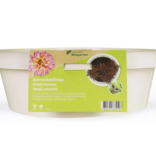 Andermatt Biogarten Andermatt Biogarten SchneckenStopp FE groß, Elfenbein, – Produktbild 2 von 3