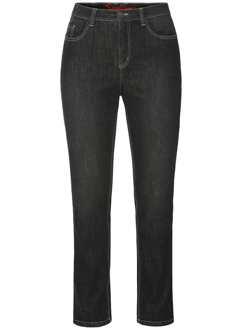 sheego Shaping-Jeans, Black denim, – Produktbild 1 von 2