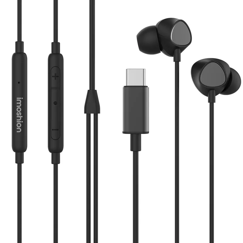 imoshion imoshion In-ear Kopfhörer - Kabelgebundene Kopfhörer - Mit USB-C Anschluss, Schwarz, – Produktbild 1 von 1