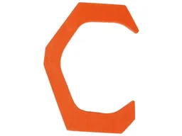 Grimms Grimms Anthroposophisches C Buchstabe aus Lindenholz, bunt lasiert Maße 7,5 x 6 x 1 cm – Produktbild 1 von 1