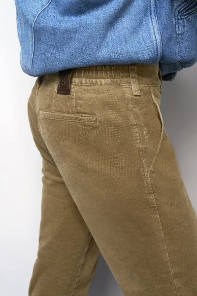 M 5 BY MEYER M 5 BY MEYER Fancy Cord Chino, Braun (camel), – Produktbild 5 von 8