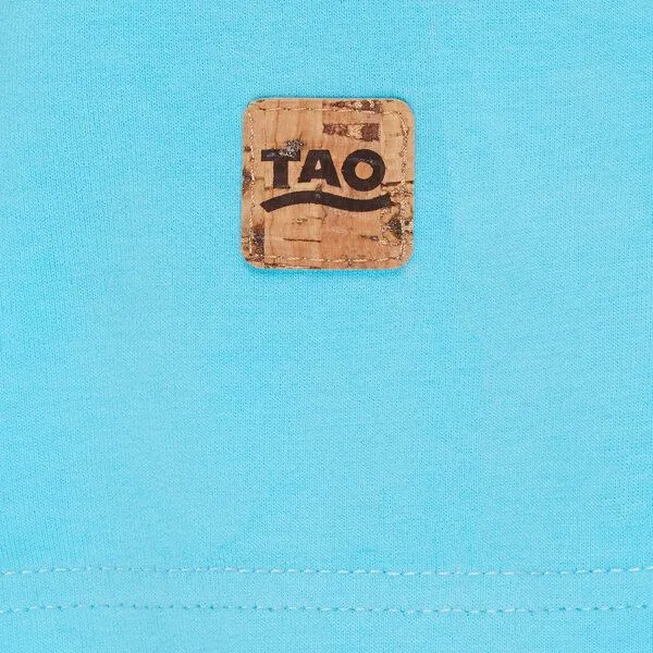 TAO Sportswear TAO Sportswear Damen Freizeitshirt FRANZI aus Bio-Baumwolle, Blau, – Produktbild 4 von 4