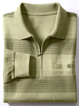 marco donati Langarm-Shirt schilf-gestreift – Produktbild 1 von 1