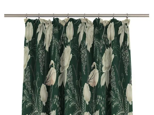 Nature by Adam Nature by Adam Vorhang aus 100% Bio-Baumwolle - Made in Germany - Eden, Grün, – Produktbild 1 von 7