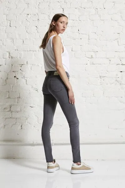 Wunderwerk Wunderwerk Damen Hose, elastisch, "Josy high flex", Grau (carbon grey), – Produktbild 1 von 3