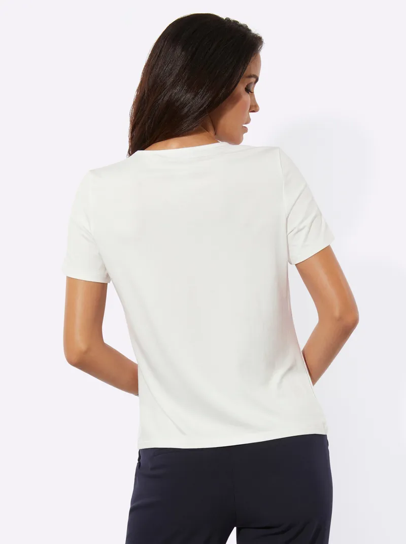 Witt Shirt ecru, Ecru, – Produktbild 1 von 2