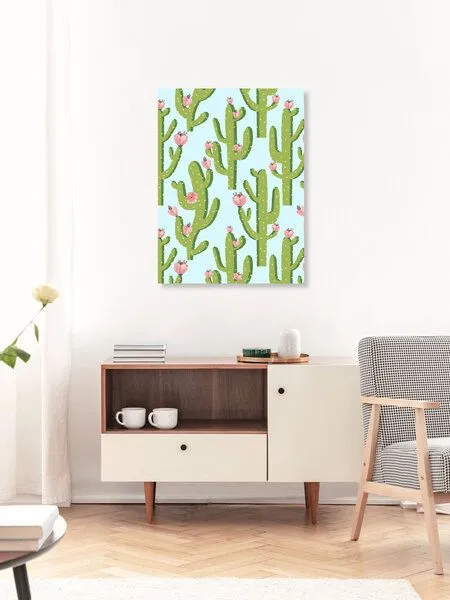 Photocircle Photocircle Poster / Leinwandbild - Summer Cactus – Produktbild 3 von 4
