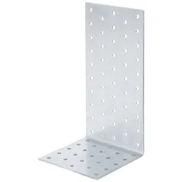Alberts ALBERTS Lochplattenwinkel, sendzimirverzinkt, TxHxB 100x200x100 mm – Produktbild 1 von 1
