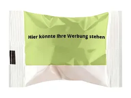 Bio-Glückskeks mit individueller 4-farbiger Folie, individuelle Sprüche – Produktbild 1 von 1