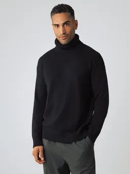 Honest Basics Honest Basics Herren Chunky Rollkragenpullover aus 100% Bio-Baumwolle – Produktbild 1 von 1