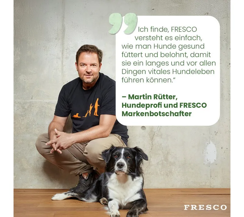 Fresco Dog Martin Rütter Trainingsknöchelchen 1kg, Hunde Leckerli Rind mit Himbeeren Spinat, Snack für: Hunde, getreidefrei, zuckerfrei, hoher Fleischanteil – Produktbild 3 von 5