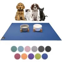 SANOZOO SANOZOO ® - Napfunterlage - Öko-Tex und Made in Germany blau 80 cm, 1,4 m – Produktbild 1 von 1