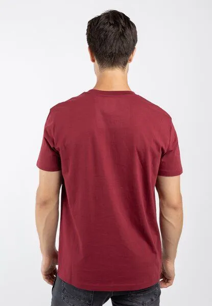 TORLAND TORLAND Premium Herren T-Shirt CREATOR, Rot (burgundy), – Produktbild 2 von 4