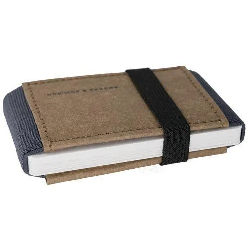 ANDERS & KOMISCH ANDERS & KOMISCH Mini Portemonnaie mit Münzfach MINI CLASSIC - Slim Wallet Braun, Grau, – Produktbild 4 von 4