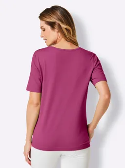 feel good Shirt malve – Produktbild 1 von 1