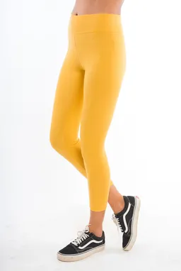 RAVENS VIEW IBIZA RAVENS VIEW IBIZA Damen vegan Yoga Legging Gelb Gold – Produktbild 1 von 1
