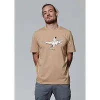 watapparel watapparel T-Shirt Unisex Astronaut on T-Rex, Latte, – Produktbild 1 von 1