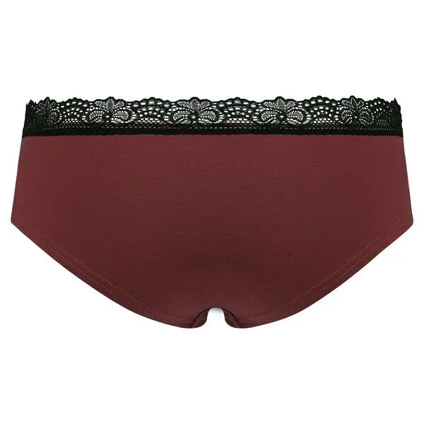 Frija Omina Frija Omina Bio Hipster Spitze dunkel, Aubergine, – Produktbild 3 von 3
