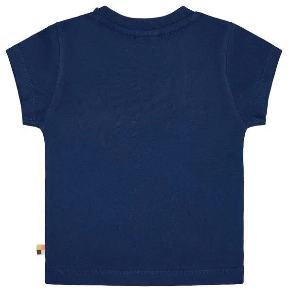 loud + proud loud + proud Babys & Kinder T-Shirt mit Druckmotiv, GOTS-zertifiziert, Ultramarine, – Produktbild 2 von 2