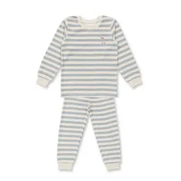 Sense Organics sense-organics Sense Organics Kinder Frottee Ringel Pyjama Bio Baumwolle – Produktbild 1 von 1