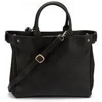 El Puente El Puente Schultertasche | Fair Trade & Handmade aus Indien, Schwarz, – Produktbild 1 von 1