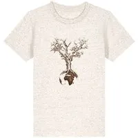 Life Tree Life-Tree Shirt aus Biobaumwolle Fairwear für Kids "Weltenbaum" in verschiedenen Farben, Eco heather, – Produktbild 1 von 1