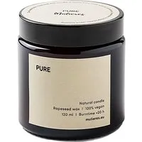 Mulieres Mulieres Natural Candle Pure - Kerze aus Rapsöl ohne Duftstoffe – Produktbild 1 von 1