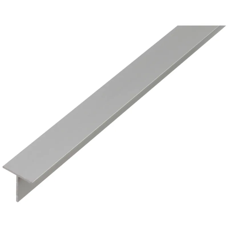 Alberts ALBERTS BA-Profil, T-Form, Alu natur, LxBxHxS 1000 x 20 x 20 x 1,5 mm – Produktbild 1 von 1