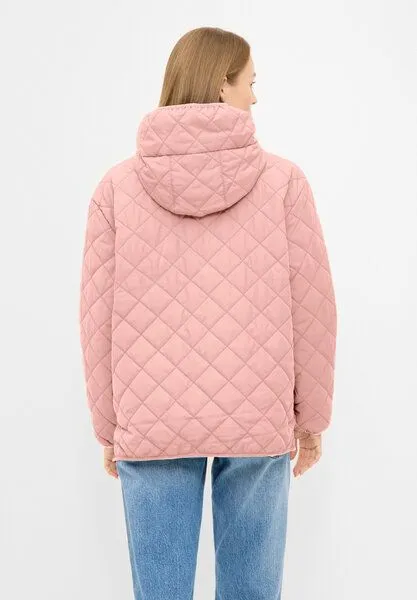 derbe derbe Steppjacke „Quiltby Short“, Coral blush, – Produktbild 4 von 4