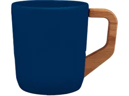 Keramiktasse "Woody" 330 ml, kobalt – Produktbild 1 von 1