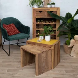 Pflanzen-Kölle Tischset, senf, Vegan Leder, 46 x 33 cm – Produktbild 1 von 1