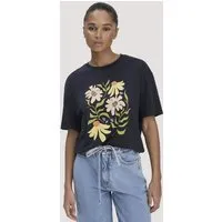 hessnatur hessnatur Print T-Shirt Oversize aus reiner Bio-Baumwolle, Marine, – Produktbild 1 von 1