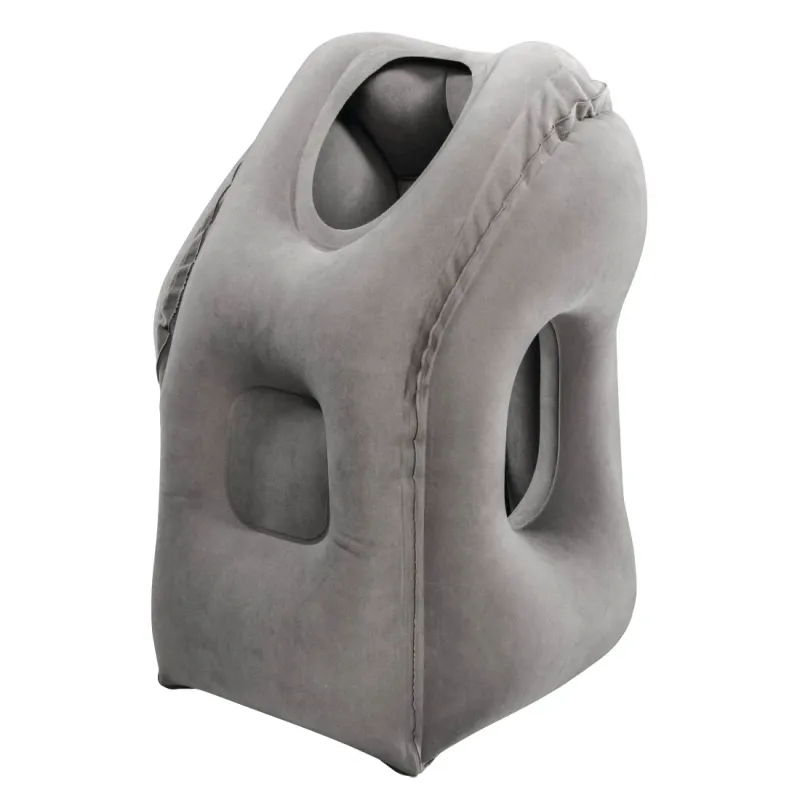Hama Hama Reisekissen, aufblasbar, Grau, – Produktbild 1 von 4