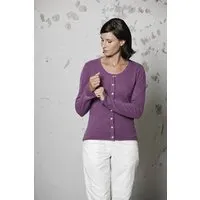 HempAge HempAge Damen Cardigan Carina, Amethyst (lila), – Produktbild 1 von 1