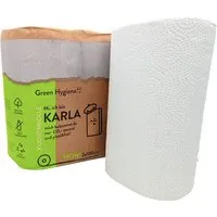 Green Hygiene Green Hygiene Küchenrolle KARLA, 3-lagig, 2x100 Blatt – Produktbild 1 von 1