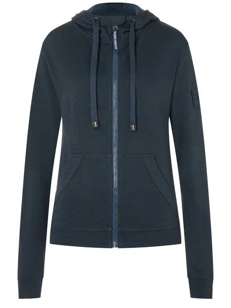 Super.Natural Super.Natural Kapuzenpullover Solution Bio für Damen, Merino, Blueberry, – Produktbild 4 von 4