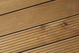 woodstore24 Lärche kanadisch KD, gerillt / genutet, in Deutschland gehobelt, 27 x 143 mm, Länge 5,18 m - Sichtseite fein geriffelt – Produktbild 1 von 1
