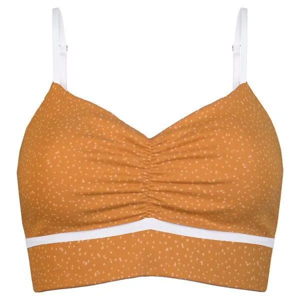 Frija Omina Frija Omina Bio Bustier Yoga, Sky curry (gelb), – Produktbild 1 von 3