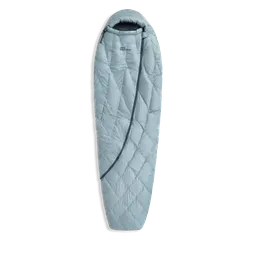 Jack Wolfskin Jack Wolfskin Wolftrail Down -7 180cm Rds Leichter Warmer Daunenschlafsack für bis zu -7° left blue – Produktbild 1 von 1